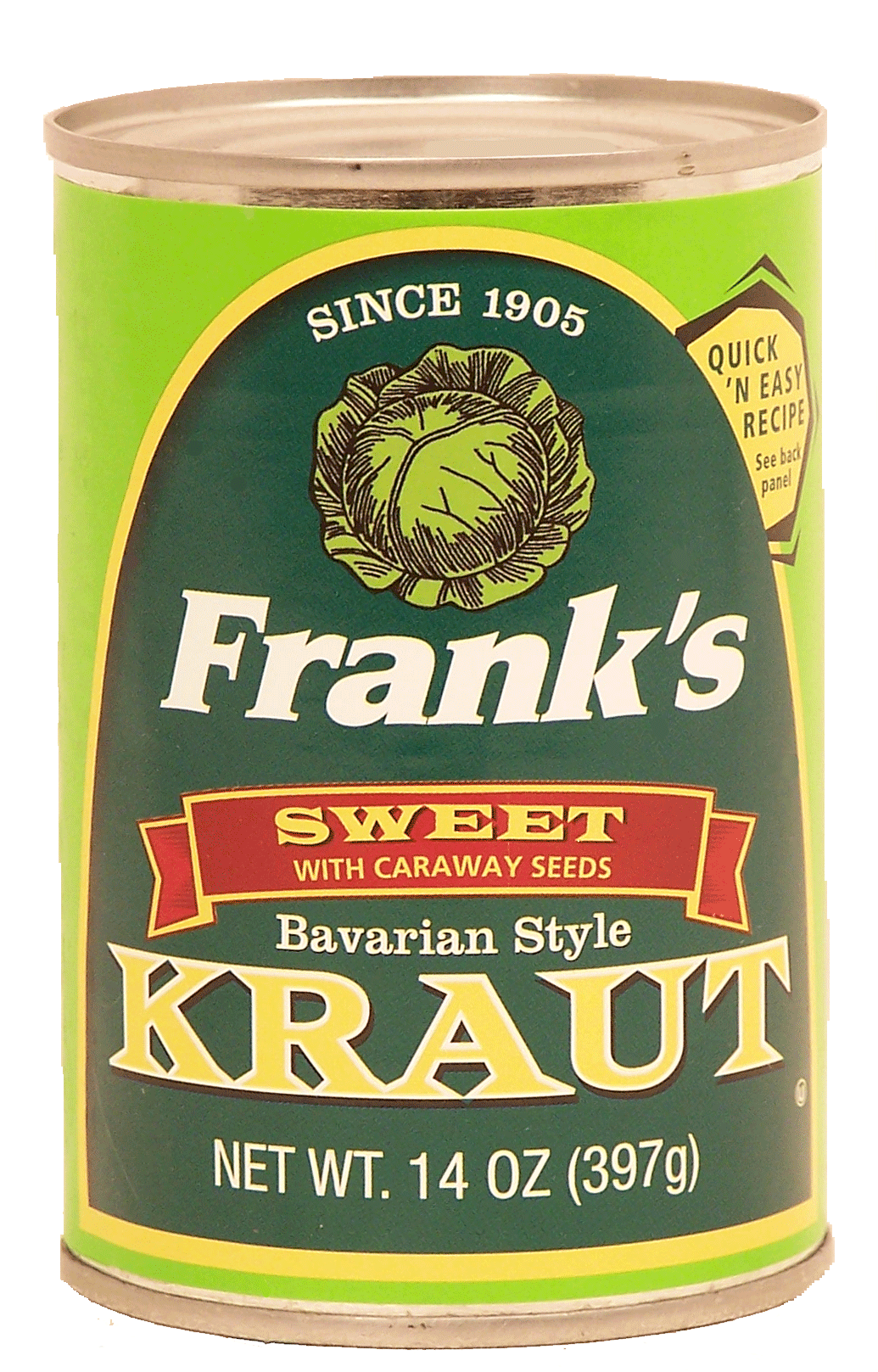 Frank's  bavarian style kraut sweet with caraway seeds Full-Size Picture